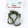 Beads made of natural stone "Green Jade" set 58 pcs., Size 1 pc. - 6 mm