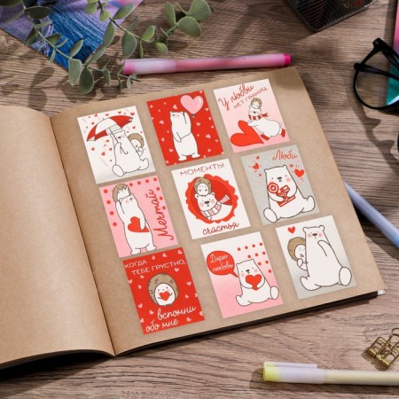 Stickers "Moments of Happiness", 11 × 15.5 cm-1