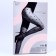 Pantyhose "hearts", black color, size S