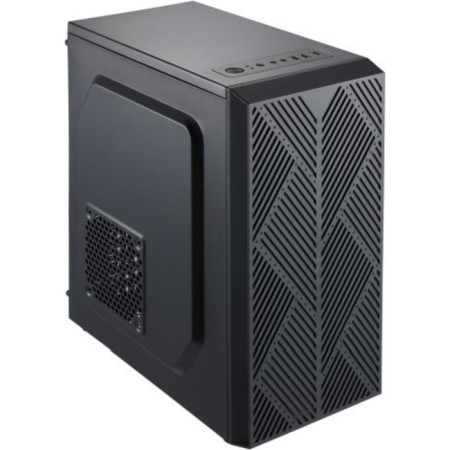 The ACCORD ACC-CL297B case is black without BP ATX 4x120mm 2xusb2.0 1xusb3.0 audio