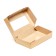 The box is folding, craft, 20 x 12 x 4 cm, 1 l, set 10 pcs.