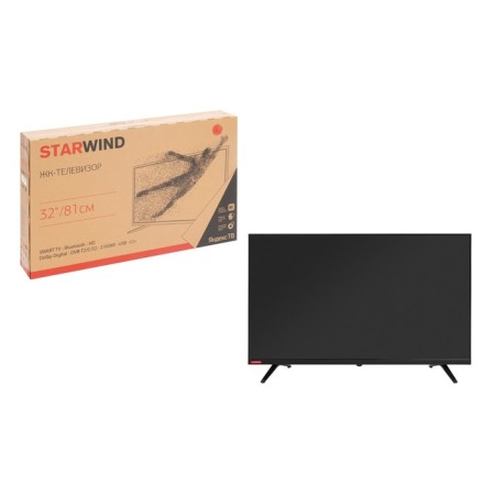 TV Starwind SW-LED32SG300, 32 ", 1366x768, DVB-T2/C/S2, HDMI 2, USB 1, Smarttv, black-17