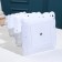 Squarebrus Frights “Vivien”, 3 tiers, 12.5/16.5/20 cm, white color