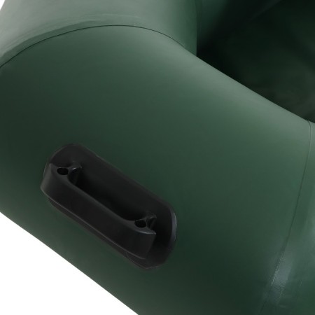 Yugana S 240 ND boat, inflatable bottom, olive color-11