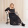 Women's dress Midy Mist Plus-Size, r.52, black