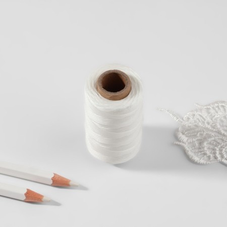 The threads are waxed, flat, 210d/16, 1 mm, 50 ± 2 m, white color-2