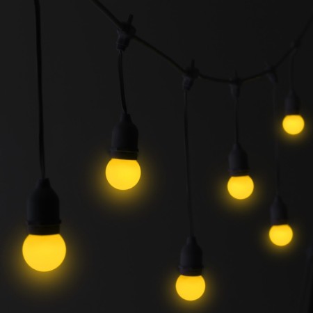LED LEAZON LIGHTING, G45, E27, 1.5 W, for Bels Lita, Yellow, Nab 20 pcs-2