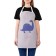 Apron kitchen with a photo print "I love you", adjustable, size OS