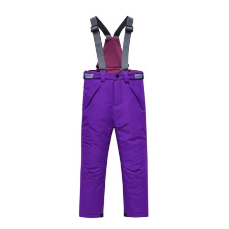 Ski costume for girls for, height 116 cm, purple color-4