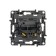 The switch mechanism is 2 kl. JP Legrand "Etika", with backlight, screw, bel. 672204