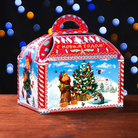 Gift box "Emelya" 18.5 x 12.5 x 19 cm