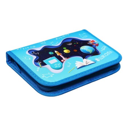 Penal 1 section 130 x 190 x 27 mm, folding bar, textile, PCT 07-20 "School World" 72000-2