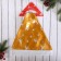 New Year's cap “overflow” snowflake, 39x27 cm, white