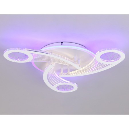 LED ceiling LED with Ambrella Light, Original, FA4475, 3HLED, 66 W, 4950LUM, 3000-6400K, white color.-4