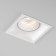 Builtrous lamp Elektrostandard, Punto, 90x90x43 mm, GU10, white color