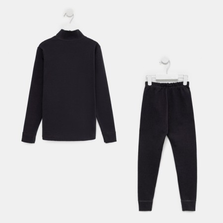 The set for the boy thermo (turtleneck, pants), dark blue color, height 116 cm (32)-7