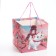 Gift package with a wide bottom, 30x30x30 cm, cats aristocrats