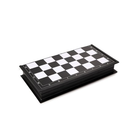 Magnetic chess 20 x 20 cm, King H-3.3 cm, d-1.5 cm, plastic board and figures-2