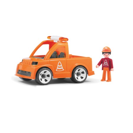 Efko Multigo machine "Road Service", with a driver