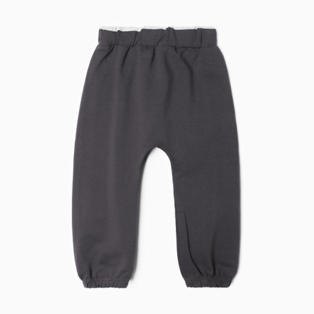 A set for a boy (sweatshirt, trousers), graphite color, height 98 cm-8
