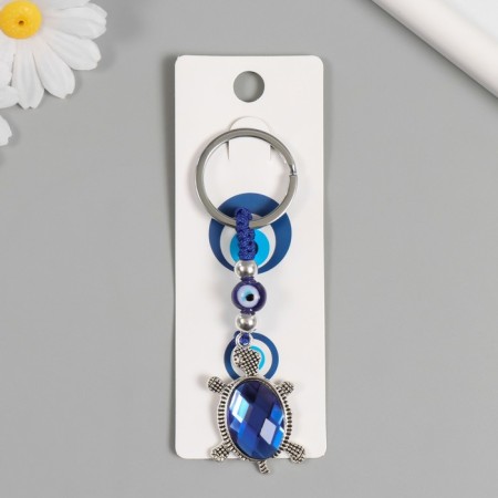 Keychain from the evil eye "turtle" 2.7x7.5 cm-3