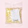 Sprinking confectionery "pearls", yellow, silver, 50 g