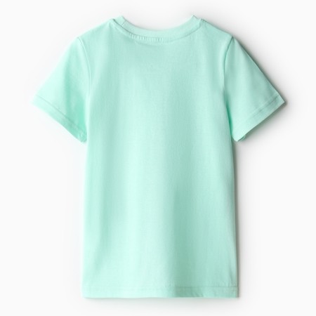 Children's Minaku T -shirt, turquoise color, height 134 cm-12