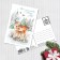 Postal card "Happy New Year", drawn characters, 10 x 15 cm, new year