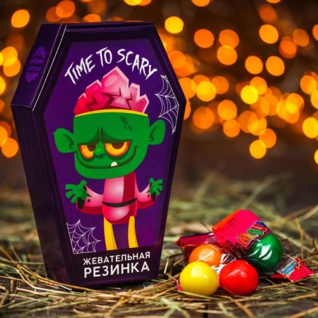 Chewing gum Time Toscary: with the taste of Tutti-Frutti, 47 g.-1