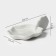 Porcelain Magistro "Flower", 9.6 × 5.6 cm, white color