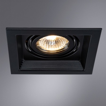 Pointed-built lamp Arte Lamp Canis A6661PL-1BK, GU10, 50 W, 13x4.5 cm, black-4