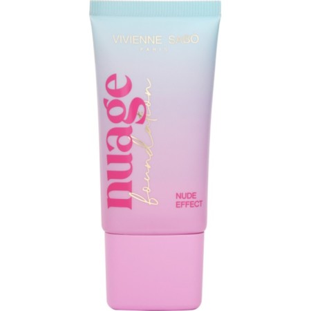 Tonal cream Vivienne Sabo Nuagefoundation, with the effect of natural skin, tone 02