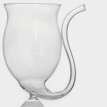 Glass of glass with a magistro panther wine pipe, 300 ml-2