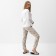 Pajamas female, white/gray color, size 46-48