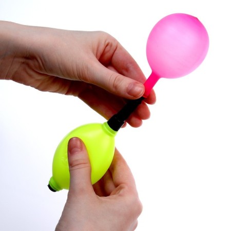 Water bombs "cats", 200 pcs., With a pump and a nozzle, Mix color-2