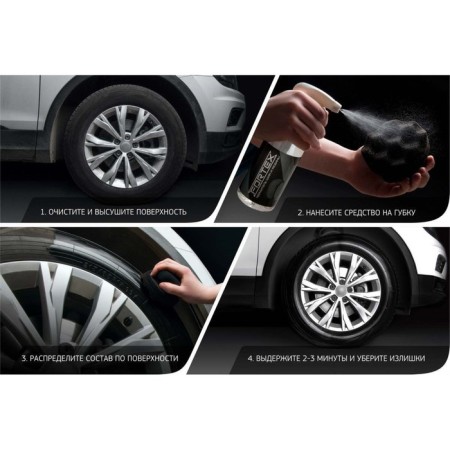 Fortex in tires, rubber and plastic, 500 ml-4