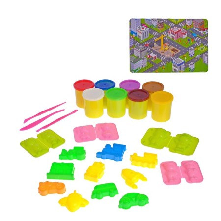 Set for playing with plasticine "Magic City", in a package