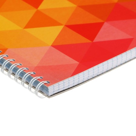A4 notebook, 96 sheets in the cage on the crest "Bright Office", Cartoon cover, UV-LK, OFSET Block-2