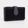 Women's wallet on a magnet, black color