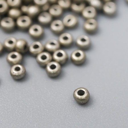 Glass beads 11/0 "metallic. Bright bronze" 10 g