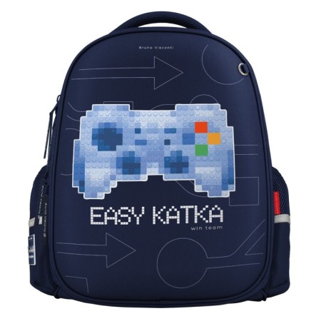 Frame backpack, 38 x 30 x 20 cm, Bruno VisConti 12-001, + Penal "Easy Katka"-1