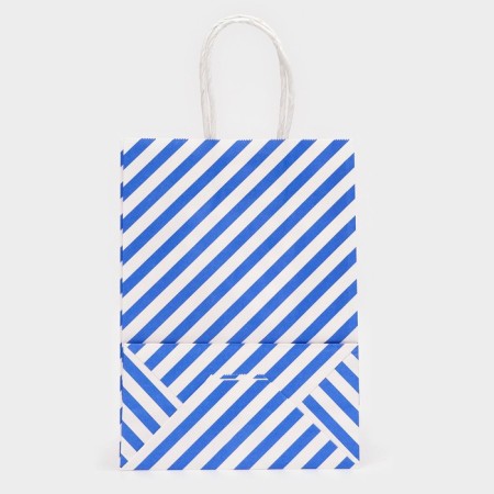 Crafts package, Blue Lines, 21 x 15 x 8 cm-2