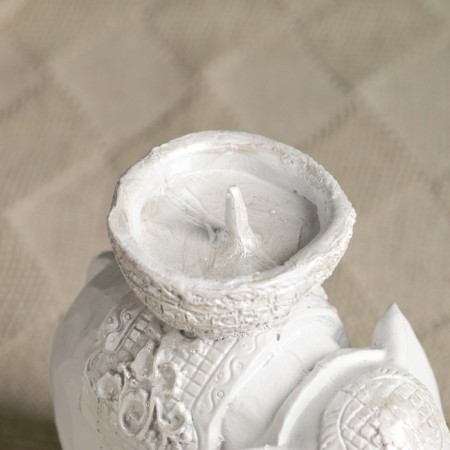 Summary "Elephant" White, 13x19cm, for a candle d = 4 cm-4