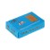 Card loop 1837, 36x23 mm, brass color