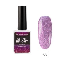 TNL Shine Bright Gel-Lalah, No. 09 Lilac fog, 10 ml