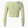 TOP with a long sleeve Minaku: Sportly; Color green rr r l