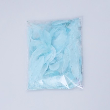Filler of feathers for balls and gifts, mint, 10-12 cm 8 g-3
