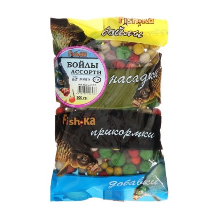 Boilles Fish.ka, Assorted, 8-18 mm, 500 g-1