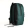 Youth backpack with lightning, external pocket, green color