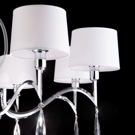 Smart ceiling lamp Madera, 40W, E14, 75x75 cm-2
